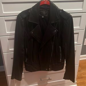 Lucky Brand Moto style leather jacket